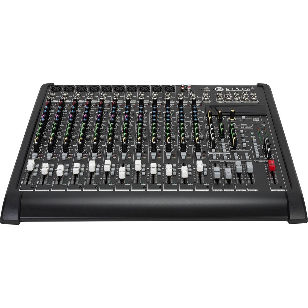 RCF L-PAD 16CX USB 16-Channel Mixing Console with Effects