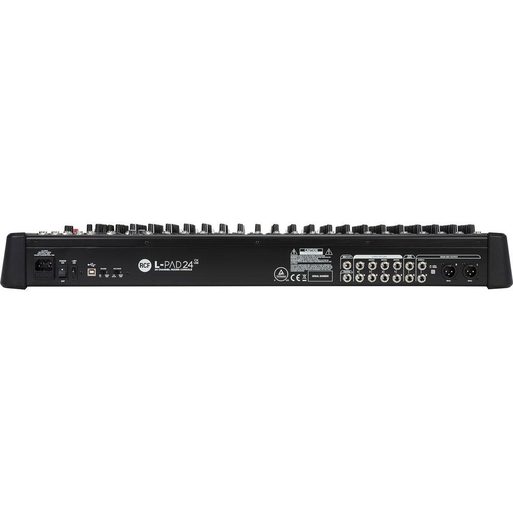 RCF L-PAD 24CX USB 24-Channel Mixing Console with Effects