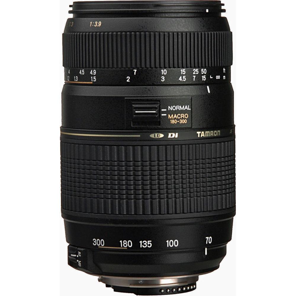 Tamron 70-300mm f 4-5.6 Di LD Macro Autofocus Lens for Nikon AF