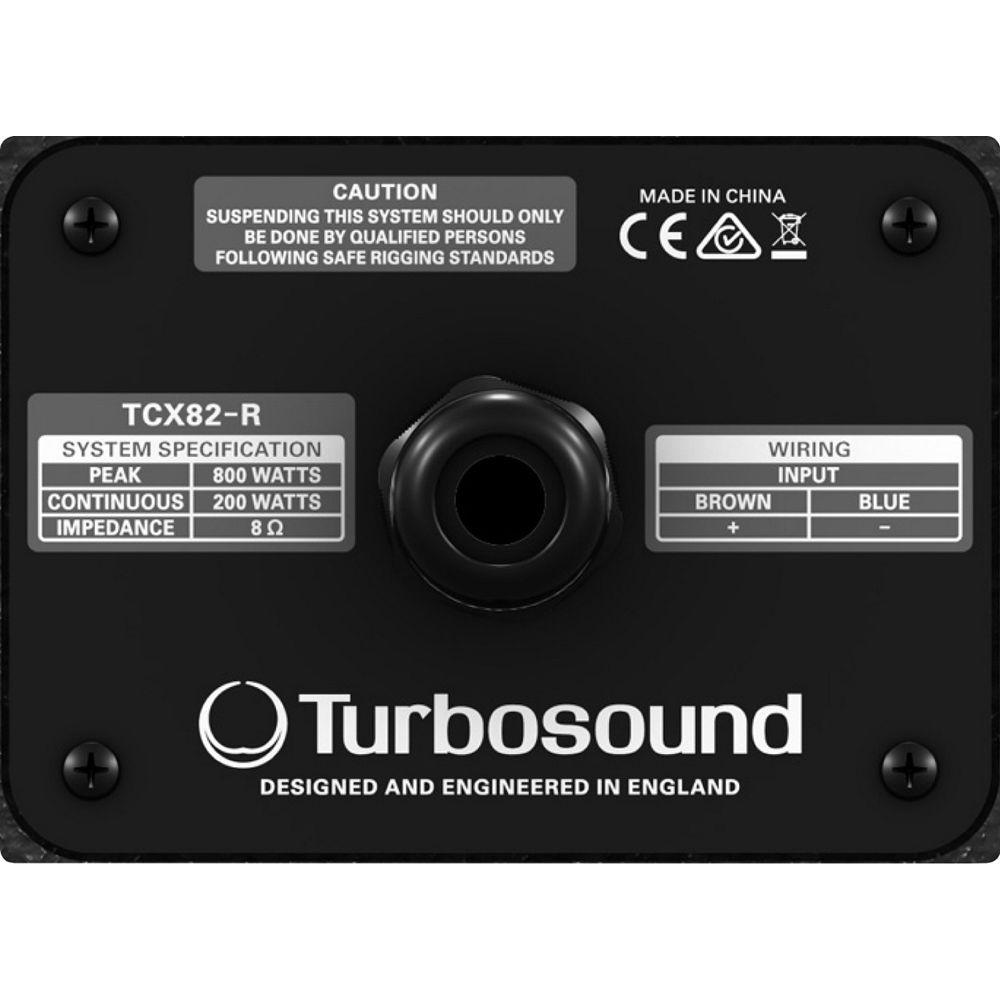 Turbosound Dublin TCX82-R 8" 2-Way Weather-Resistant Loudspeaker