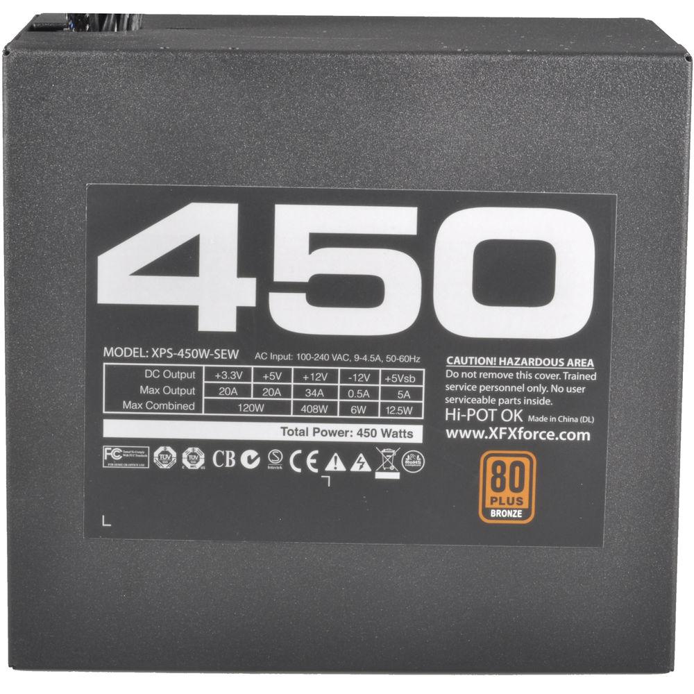 XFX Force TS Bronze Series 450W Power Supply Unit