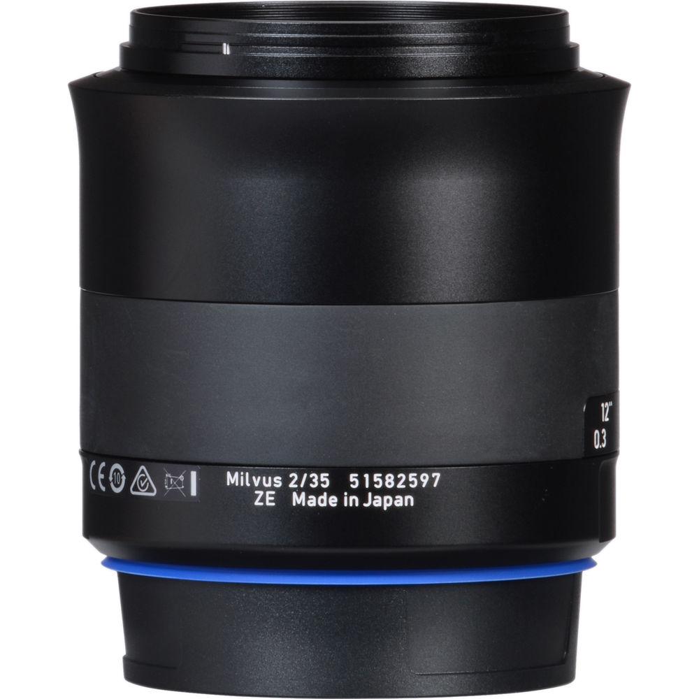 ZEISS Milvus 35mm f 2 ZE Lens for Canon EF
