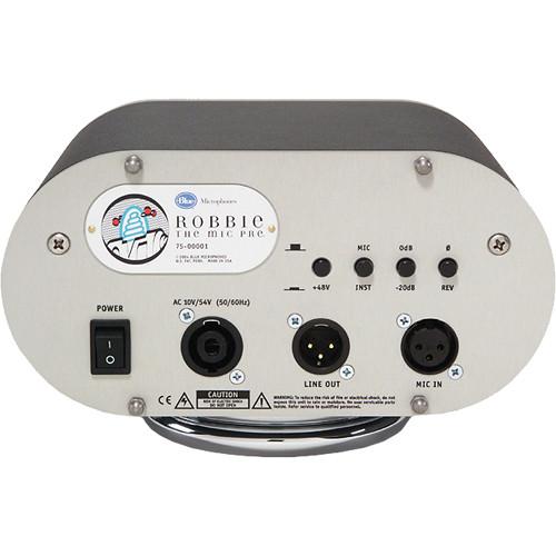 Blue Robbie - Single Channel Class-A Microphone and Instrument Preamp