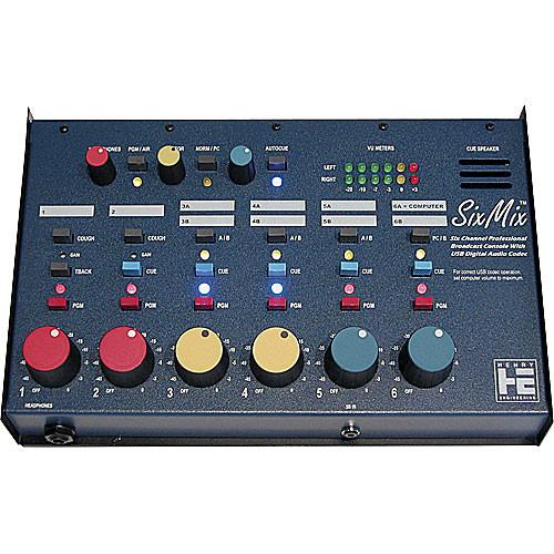 Henry Engineering SixMix - 6-Channel Radio Station Broadcast Mixer