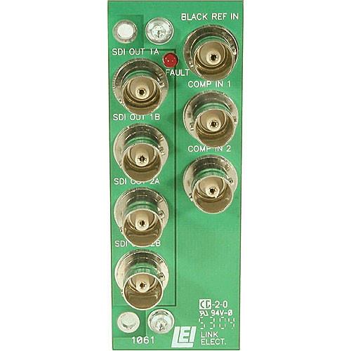 Link Electronics DigiFlex 1261 1061 Analog to SDI Converter with Frame Sync