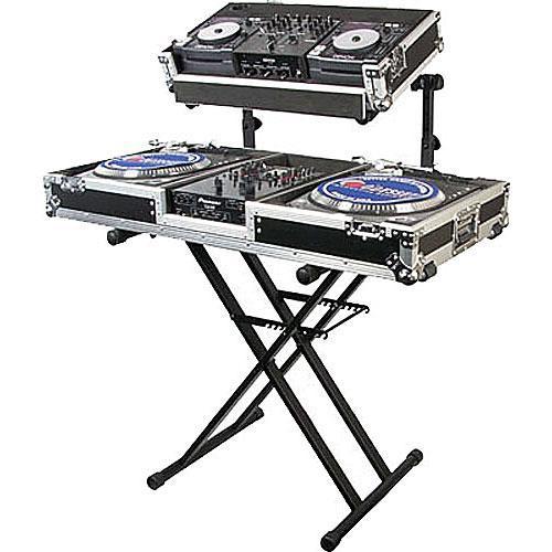 Odyssey Innovative Designs Heavy-Duty Double-Tier Folding X-Stand