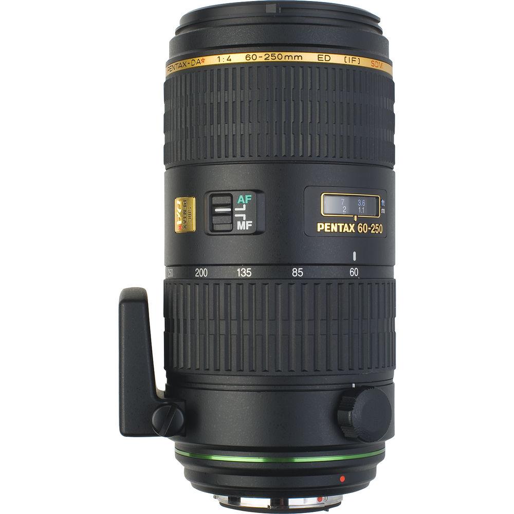 Pentax Zoom Telephoto 60-250mm f 4 ED DA* SDM Autofocus Lens