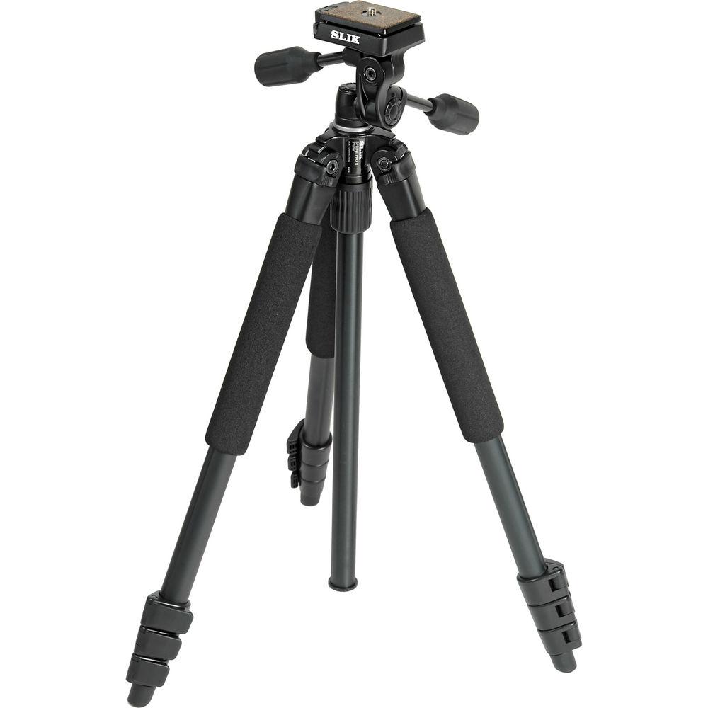 Slik Sprint Pro II 4-Section Tripod w 3-Way Panhead