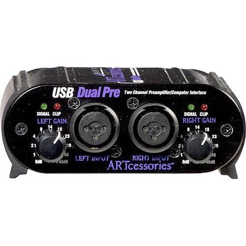ART USB Dual Pre - USB 1.1 Digital Audio Interface with Dual Microphone Preamps