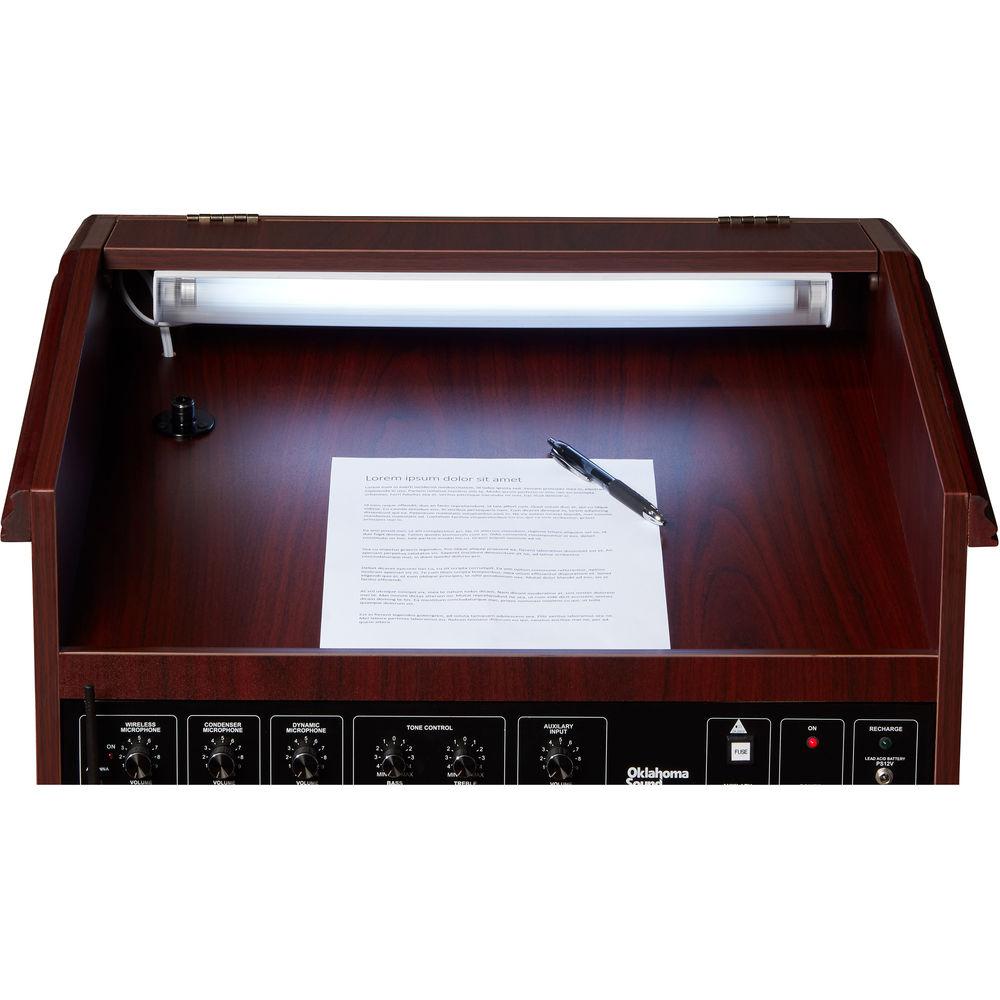 Oklahoma Sound 711-MY Prestige Floor Sound Lectern