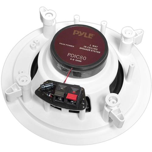 Pyle Pro PDIC80 8" Two-Way In-Ceiling Speaker System