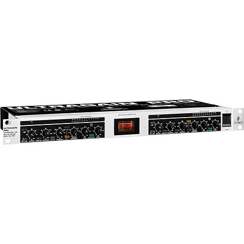 Behringer ULTRAGAIN PRO MIC2200 2-Channel Tube Microphone Preamplifier Line Driver DI Box
