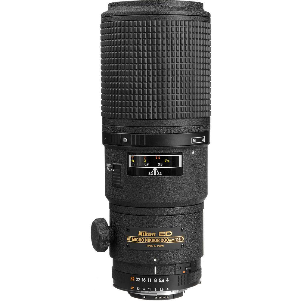 Nikon AF Micro-NIKKOR 200mm f 4D IF-ED Lens