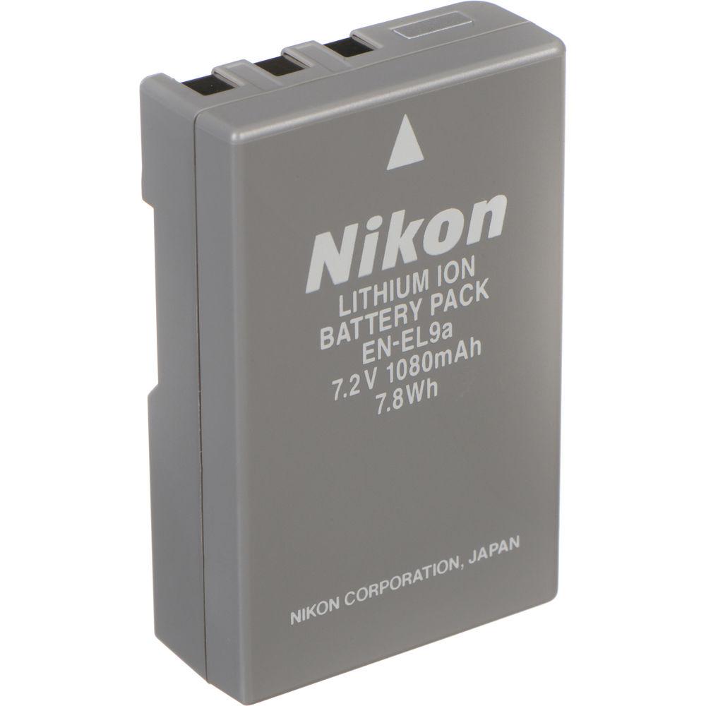 Nikon EN-EL9a Rechargeable Lithium-Ion Battery