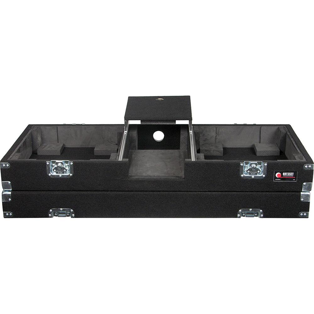 Odyssey Innovative Designs CGSBM10 Glide Style Carpeted Covered Turntable Coffin