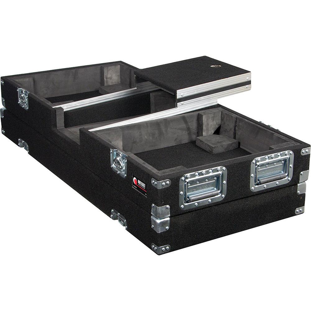 Odyssey Innovative Designs CGSBM10 Glide Style Carpeted Covered Turntable Coffin