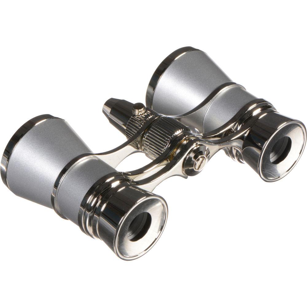LaScala Optics 3x25 Aida Opera Glasses with Red Flashlight