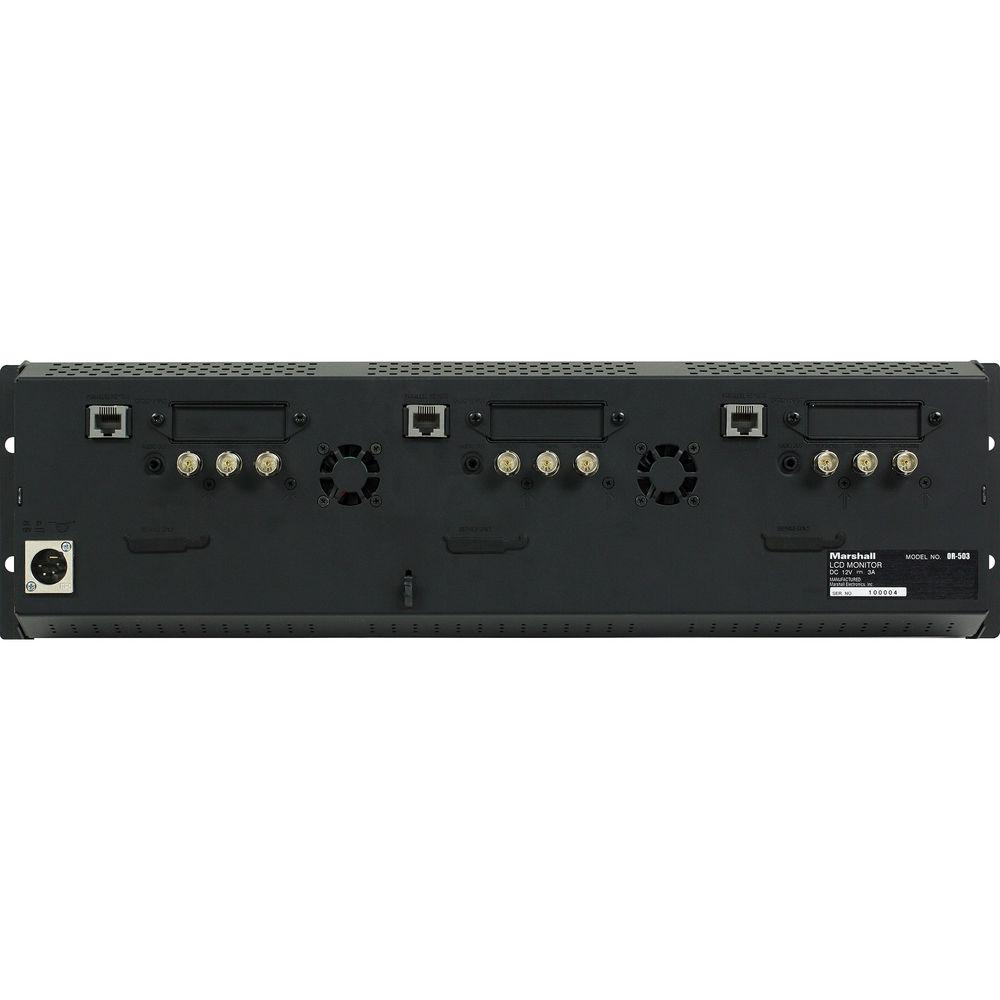 Marshall Electronics OR-503 5" Triple Rack Mount Monitor