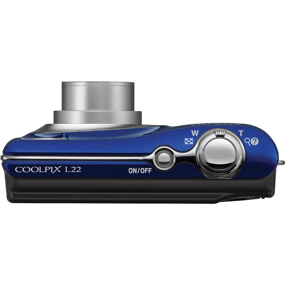Nikon Coolpix L22 Digital Camera - Refurbished