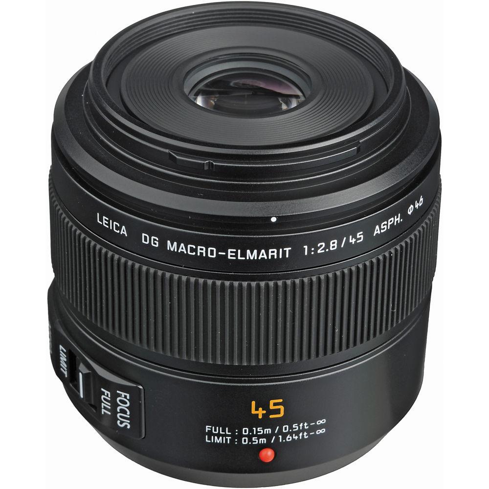 Panasonic Leica DG Macro-Elmarit 45mm f 2.8 ASPH. MEGA O.I.S. Lens