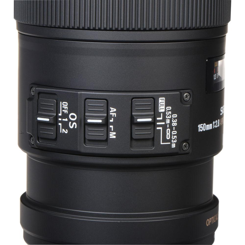 Sigma APO Macro 150mm f 2.8 EX DG OS HSM Lens for Canon EF