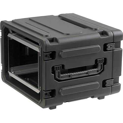 SKB 3SKB-R06U20W 20" Deep 6U Roto Shock Mount Rolling Rack Case
