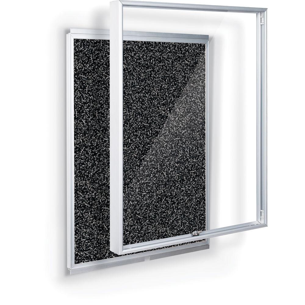 Best Rite 94CAC-96 Economy Enclosed Bulletin Board Cabinet