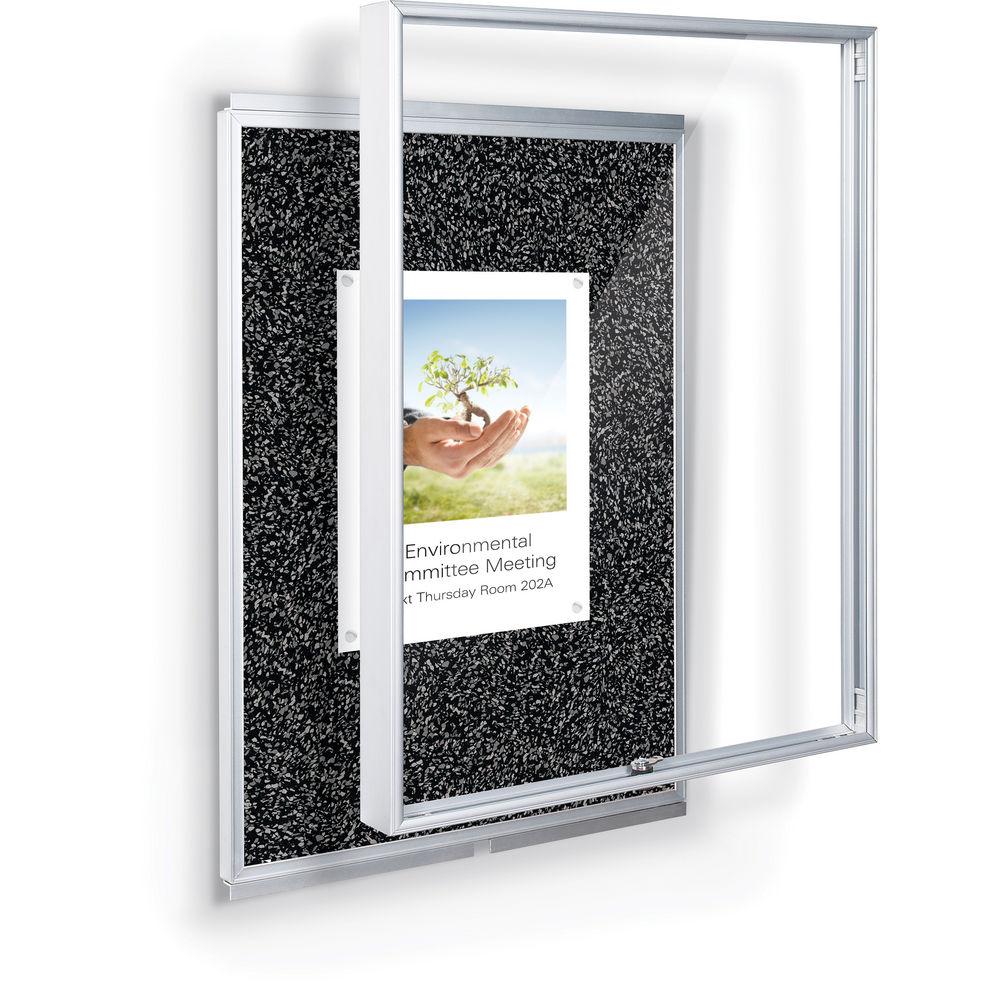 Best Rite 94CAC-96 Economy Enclosed Bulletin Board Cabinet