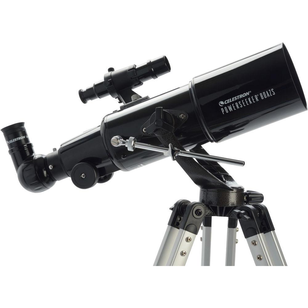 Celestron PowerSeeker 80AZ 80mm f 5 AZ Refractor Telescope
