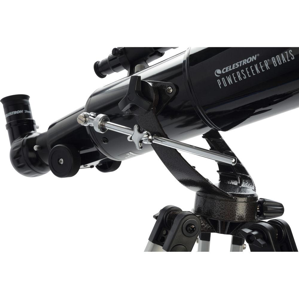 Celestron PowerSeeker 80AZ 80mm f 5 AZ Refractor Telescope