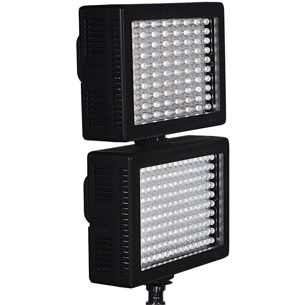 Dracast LED160 3200K Tungsten On-Camera Light with Battery and Charger