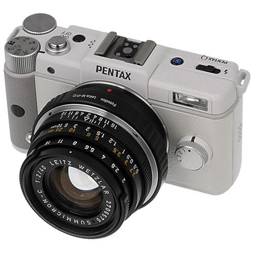 FotodioX Adapter for Leica M Mount Lenses to Pentax Q Mount Mirrorless Cameras