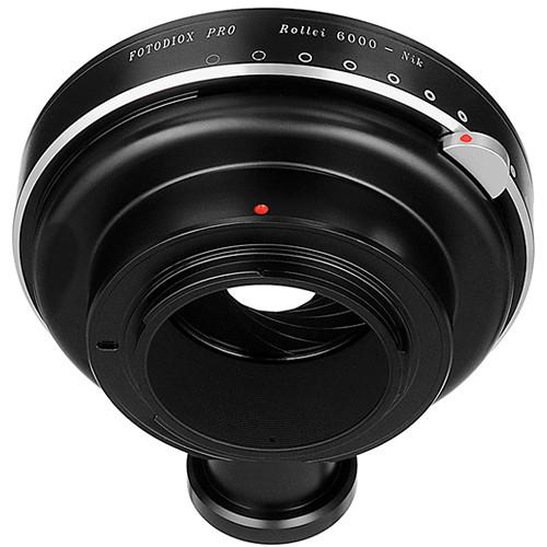 FotodioX Pro Lens Mount Adapter for Rollei 6000 Lens to Nikon F Mount Camera