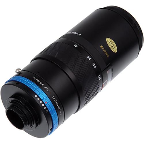 FotodioX Yashica 230 AF Pro Lens Adapter with Built-In Iris for C-Mount Cameras
