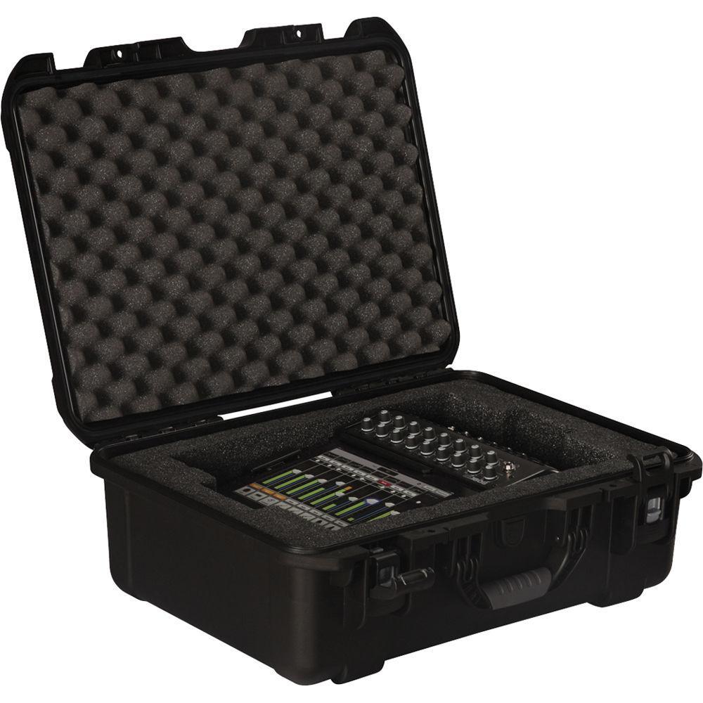 Gator Cases G-MIX Waterproof Injection-Molded Case with Foam Insert for Mackie DL1608 Mixing Console