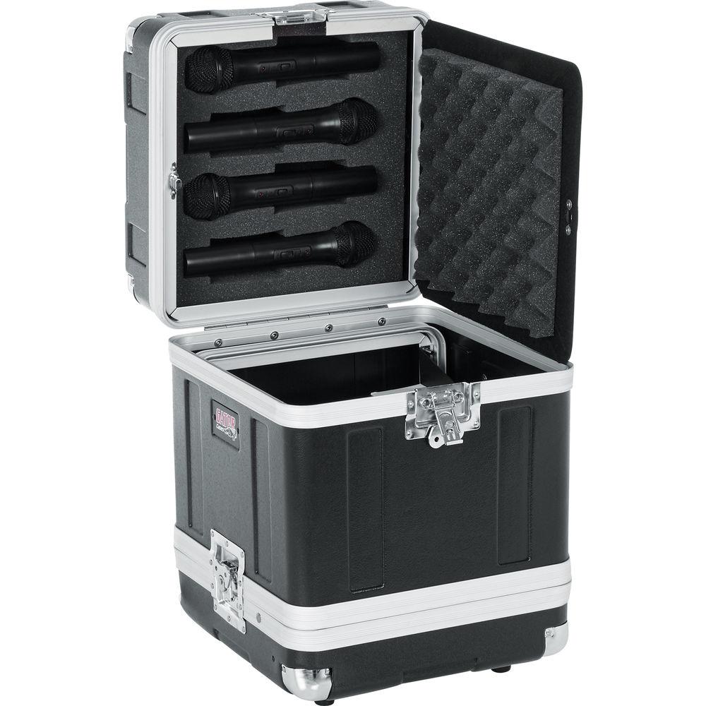 Gator Cases GM-4WR Wireless Mobile Pack - for 4 Wireless Microphone Systems