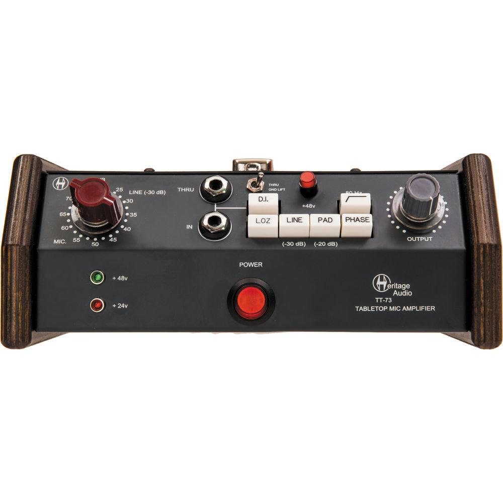 Heritage Audio TT-73 Tabletop Microphone Preamplifier