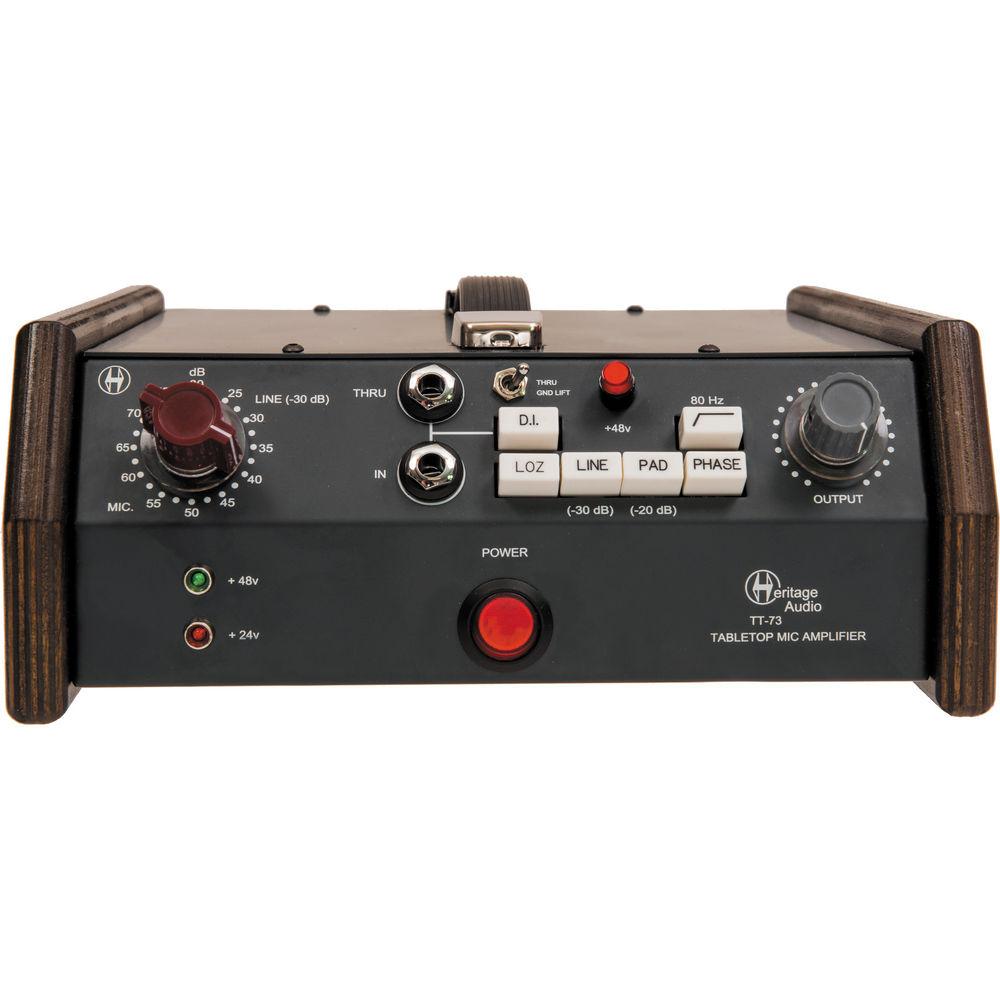 Heritage Audio TT-73 Tabletop Microphone Preamplifier