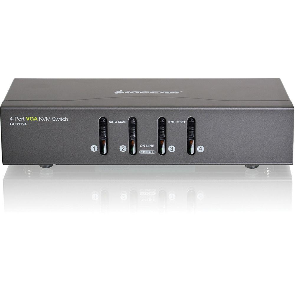 IOGEAR IOGCS1724 4 Port VGA KVM Switch