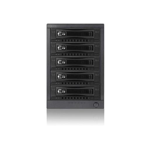 iStarUSA 3.5" 5-Bay SAS SATA eSATA-Port Multiplier Hot-Swap Enclosure