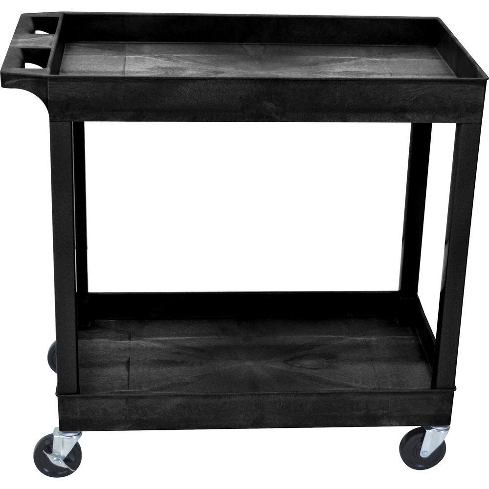 Luxor 32 x 18" Two-Shelf Utility Cart