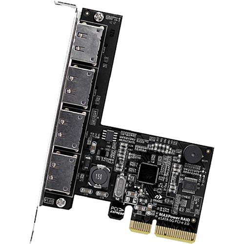 NewerTech MAXPower eSATA 6G RAID PCIe 2.0 Controller Card