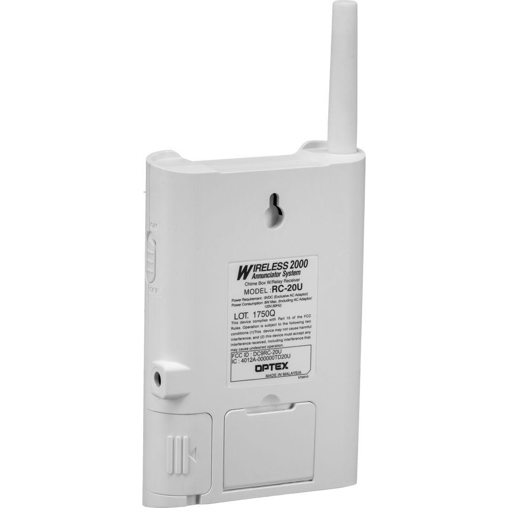 Optex Wireless 2000 Annunciator System