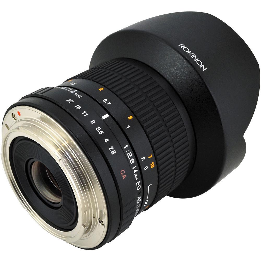 Rokinon 14mm f 2.8 ED AS IF UMC Lens for Micro Four Thirds Mount