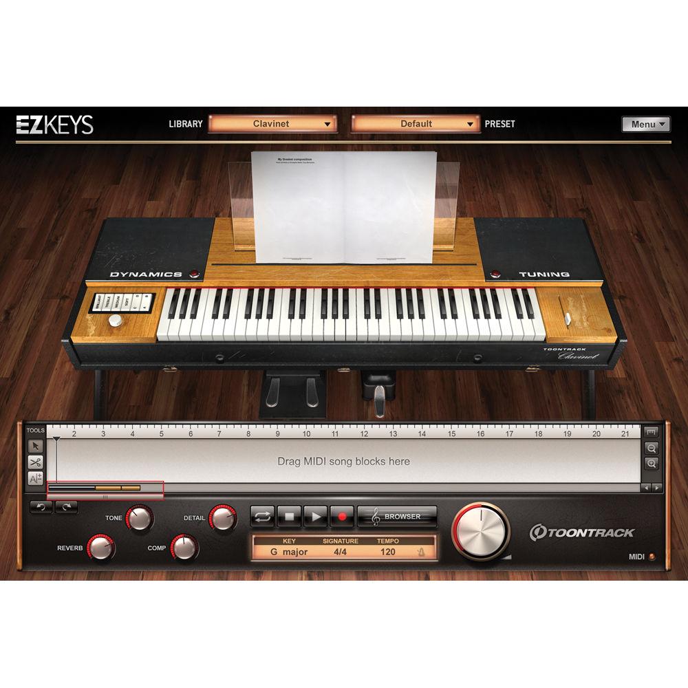 Toontrack EZkeys Retro Electrics Virtual Instrument Plug-In