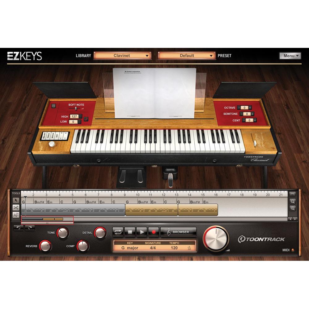 Toontrack EZkeys Retro Electrics Virtual Instrument Plug-In