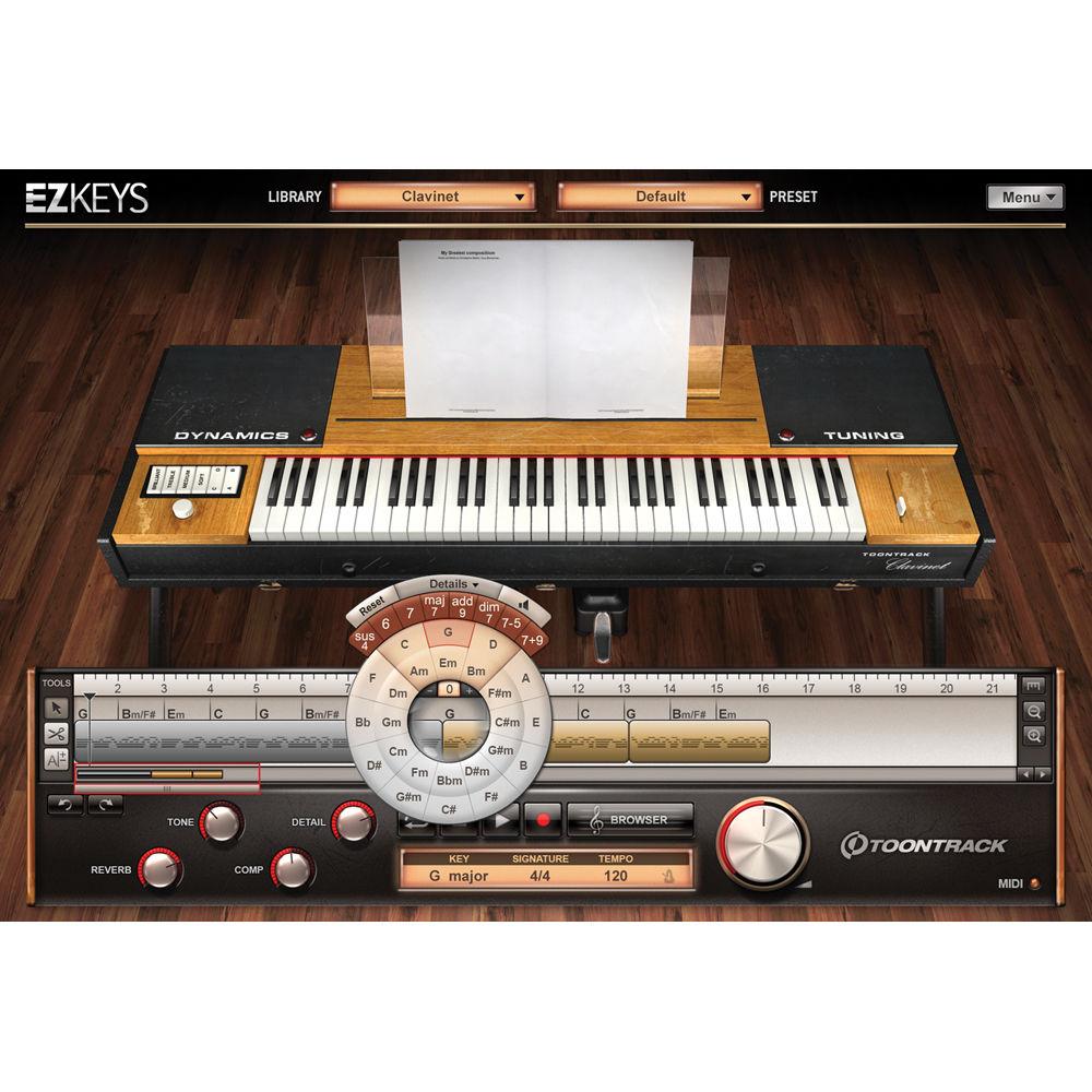 Toontrack EZkeys Retro Electrics Virtual Instrument Plug-In