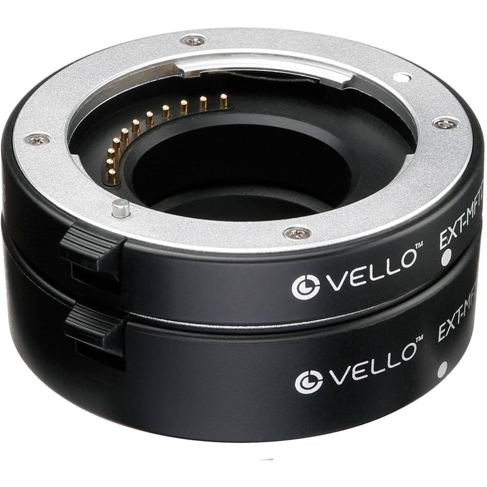 Vello Deluxe Auto Focus Extension Tube Set for Micro Four Thirds Mount