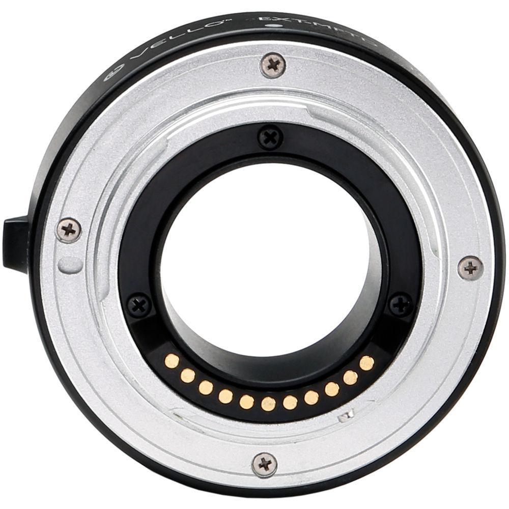 Vello Deluxe Auto Focus Extension Tube Set for Micro Four Thirds Mount