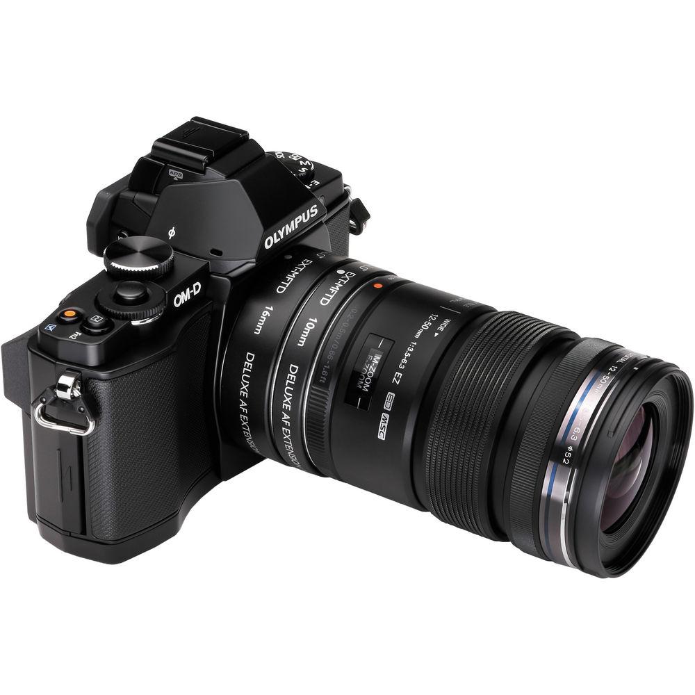 Vello Deluxe Auto Focus Extension Tube Set for Micro Four Thirds Mount